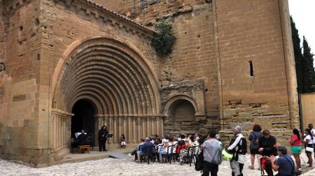 Imagen Sijena revive la historia de Pedro II y su vinculación con el monasterio