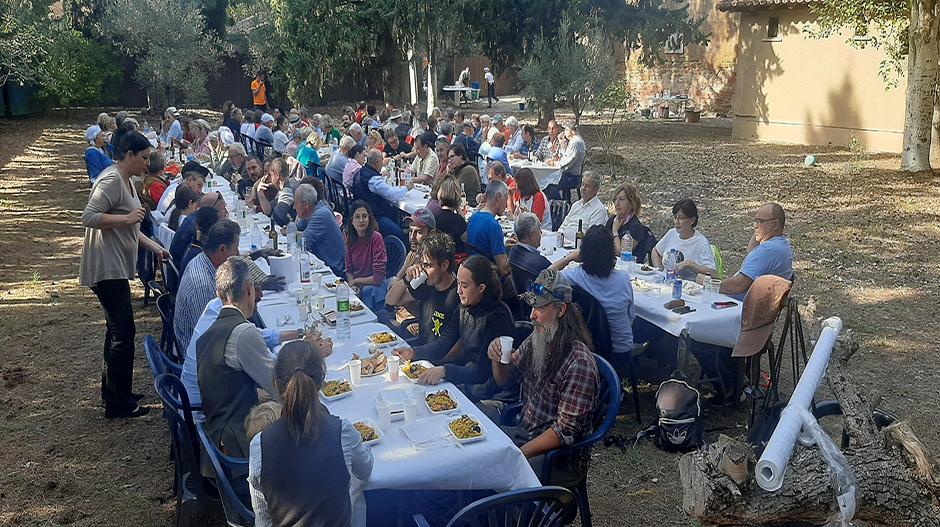 Imagen Más de un centenar de peregrinos participan en la IV romería ‘Sijena Viva’