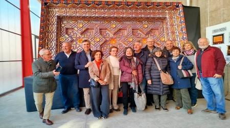 La reproducción del cuarto artesonado se presentará el 9 de enero en...