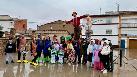 Villanueva de Sijena mantiene vivo el carnaval más singular de Los Monegros