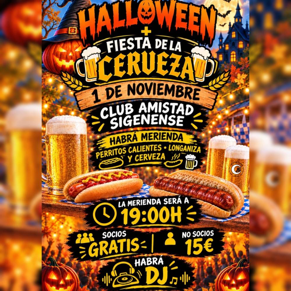 Imagen Villanueva de Sijena celebrará Halloween con una Fiesta de la Cerveza, merienda y música